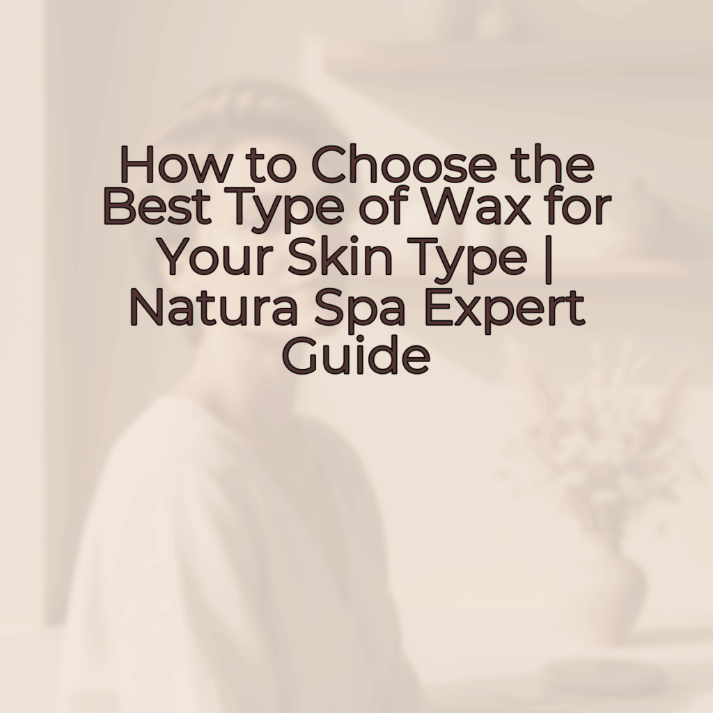 A serene blend of warm beige, soft brown, and a deep brown for text, invoking a natural, spa-like calm. Perfect for premium skincare branding.