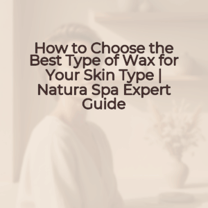 A serene blend of warm beige, soft brown, and a deep brown for text, invoking a natural, spa-like calm. Perfect for premium skincare branding.