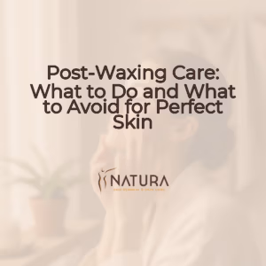 A serene female model with glowing skin in a relaxed pose. The image has a soft, warm natural aesthetic with a beige, cream, and soft brown palette, perfect for a luxurious spa brand.