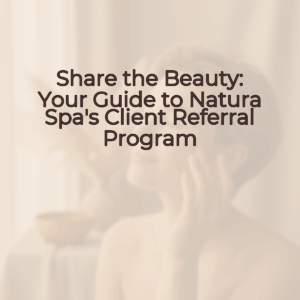 A serene female model with natural glowing skin, short hair, and minimalist style; relaxed pose, soft diffused lighting, blurred background.