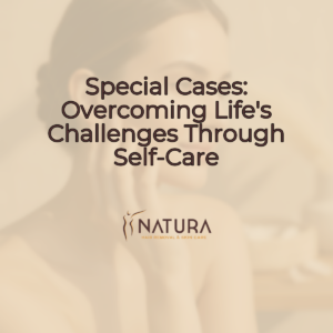 A woman's serene half-profile, bathed in soft, diffused light, highlighting her naturally glowing skin.