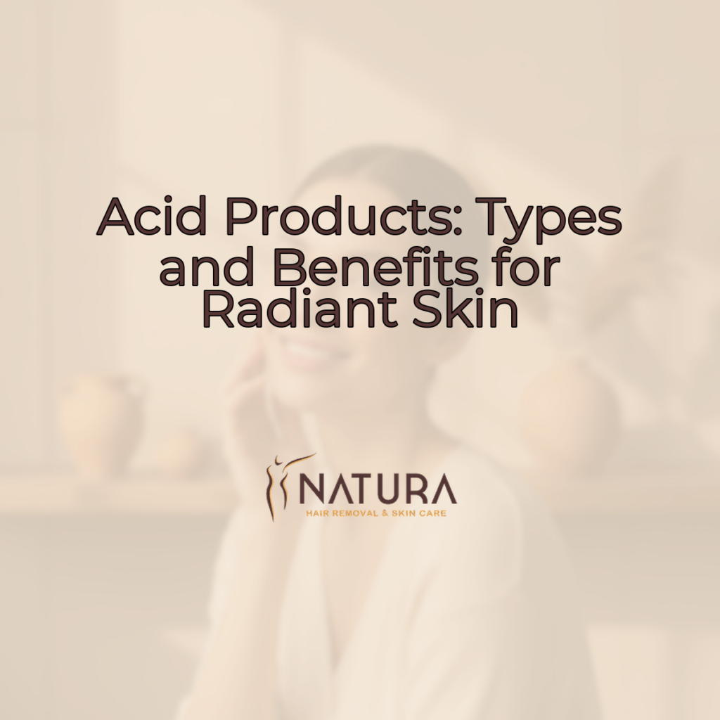 A woman with radiant skin in a relaxed pose, touching her face with a genuine and confident smile. The background is a soft, warm natural aesthetic with blurred elements, reflecting a luxurious and spa-like atmosphere. The dominant colors are warm beige, cream, and soft browns. Soft, diffused lighting highlights her natural glow.