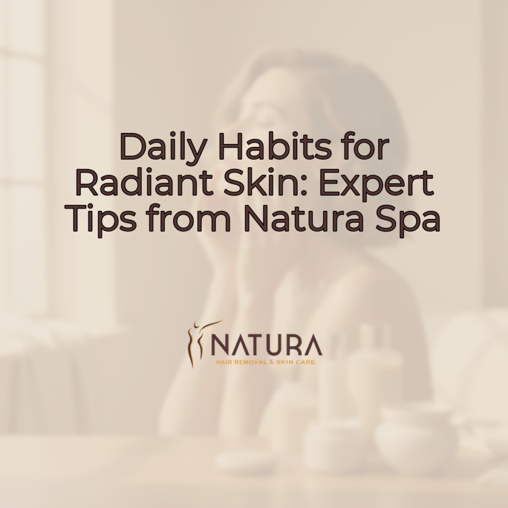 A serene, warmly lit background, perfect for a spa. It features soft, natural tones of beige and brown, with a hint of an elegant, minimalist form in the distance.