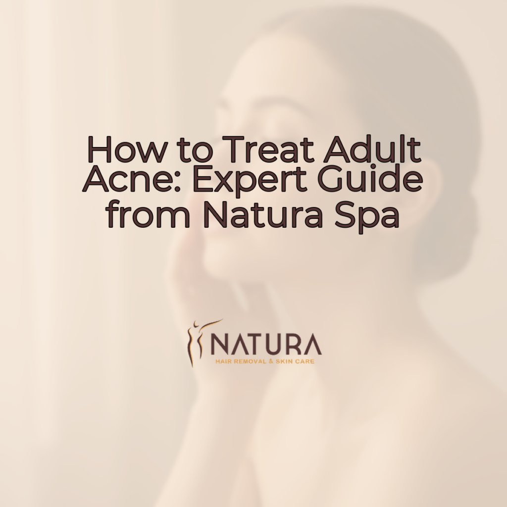 A serene female model with natural glowing skin, relaxed pose, and genuine confident smile against a softly blurred, warm-toned background, perfect for a luxurious spa setting.