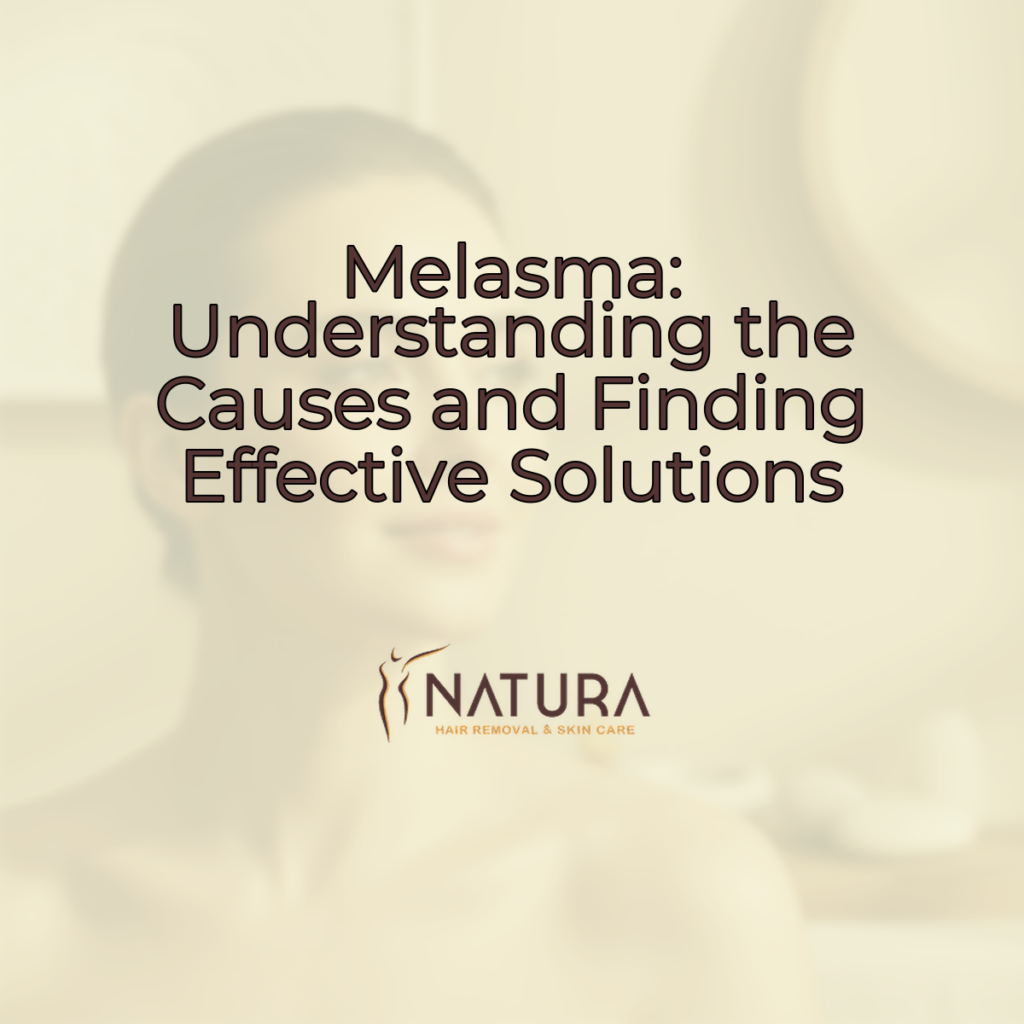 A woman with radiant skin, in a relaxed pose with a contemplative gaze and a genuine smile, set against a softly blurred, warm, natural background.