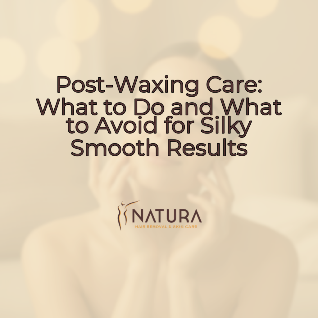 A woman with glowing skin, eyes closed, in a relaxed pose, with a genuine confident smile. The background is slightly blurred with soft diffused lighting, in warm beige, cream, and soft brown tones.