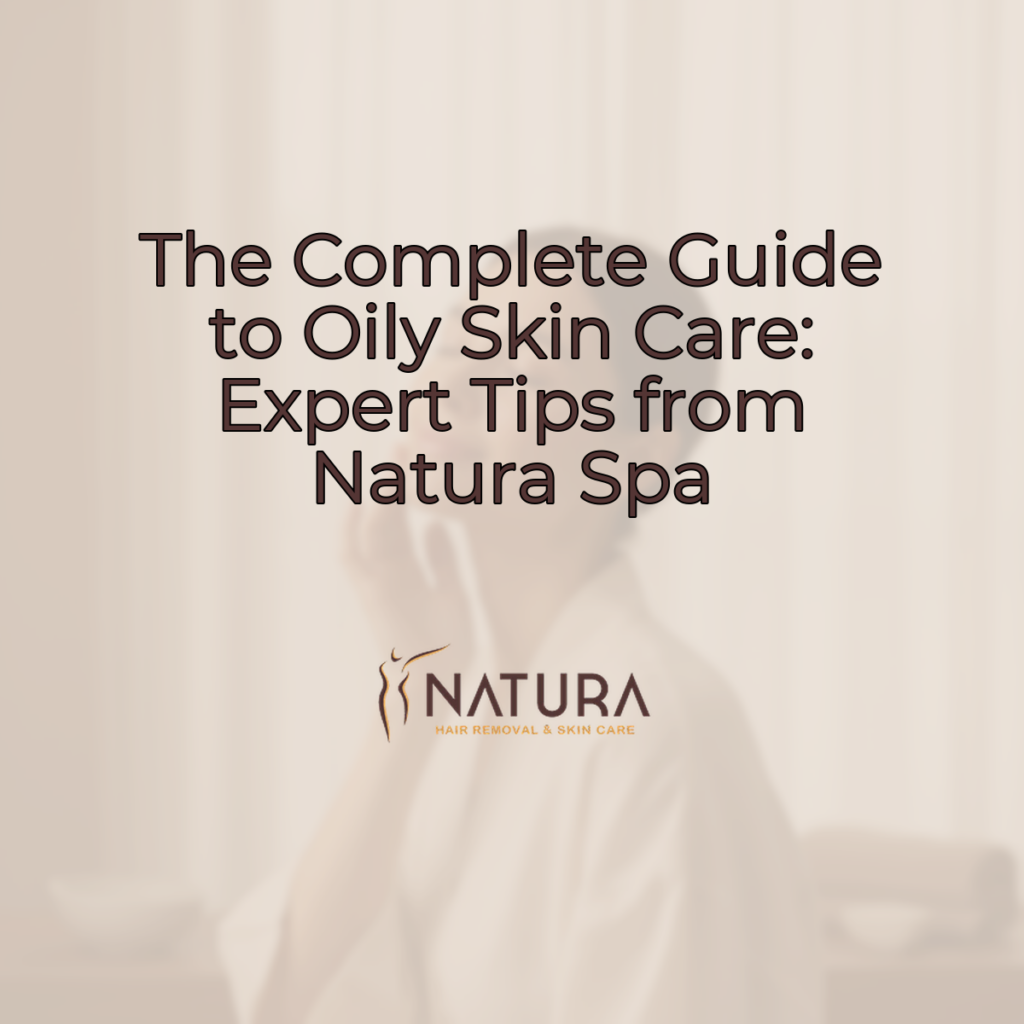 A woman confidently and gracefully uses skincare products, embodying the natural, luxurious aesthetic of Natura Spa.
