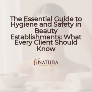 A woman with dewy complexion and a soft, confident smile, gently touching her face. The background is softly blurred with warm beige, cream, and soft brown tones, creating a luxurious and spa-like atmosphere.