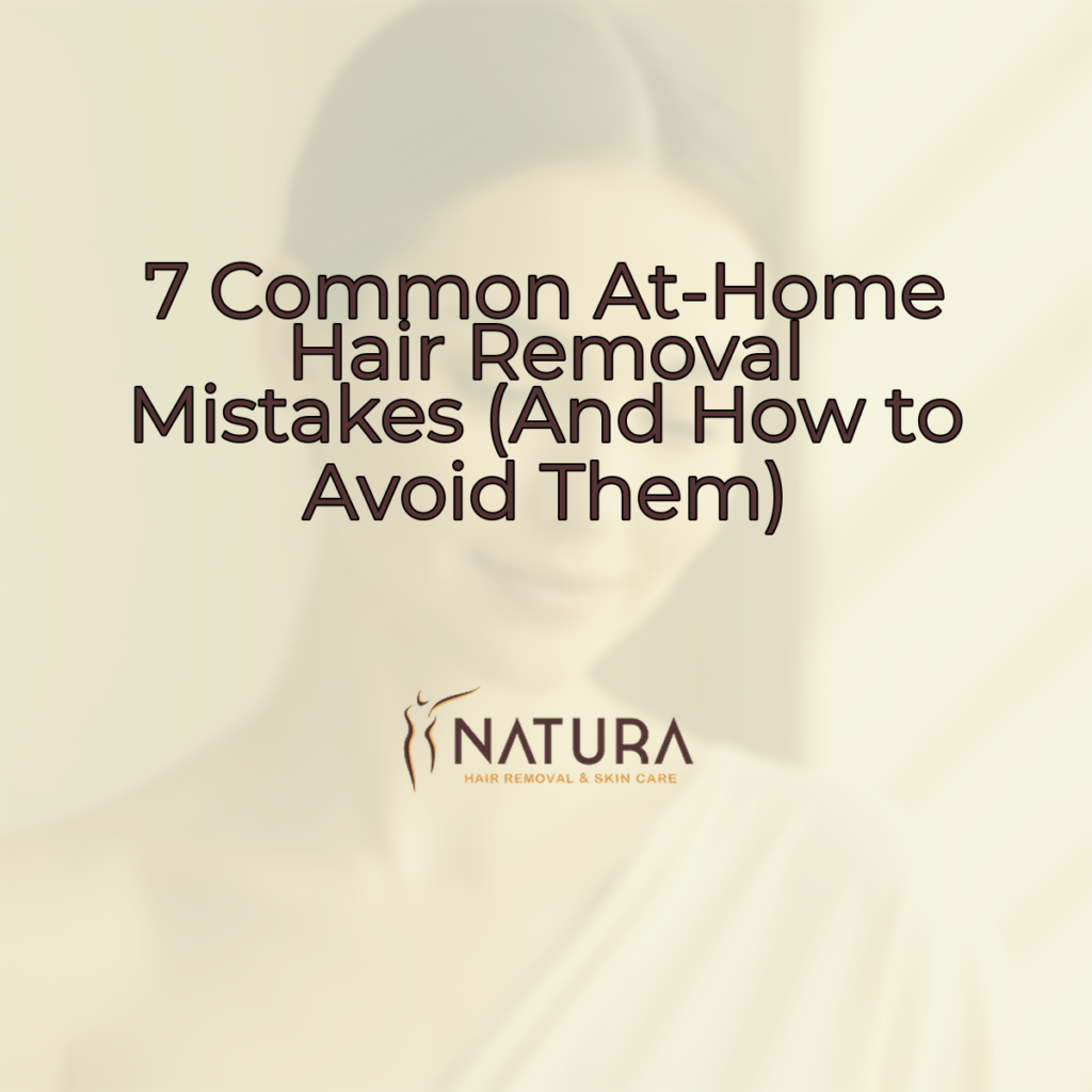 A woman with glowing skin, relaxed pose, confident smile. Background is softly blurred with warm beige and brown tones.