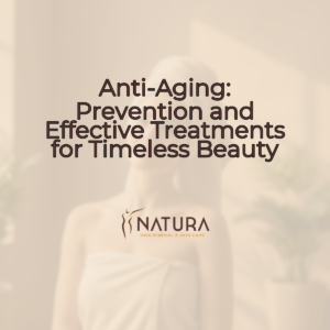 A serene female model with natural glowing skin in a spa setting, embodying timeless beauty.