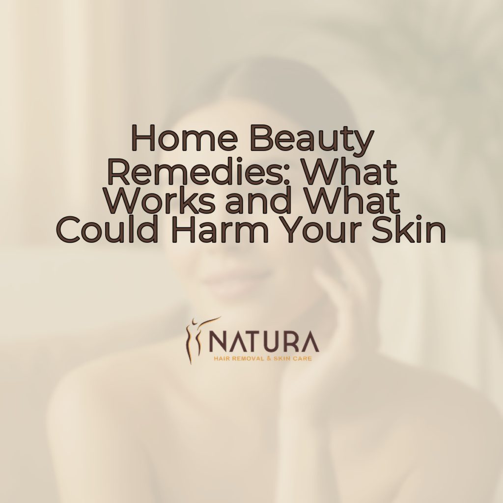 A mood board for a skincare brand, featuring a soft warm natural aesthetic with beige and cream tones.