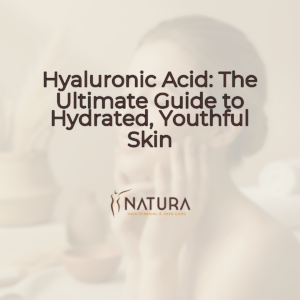 Soft beige and cream tones with touches of warm brown evoking a natural, spa-like luxury. Ideal for skincare branding.