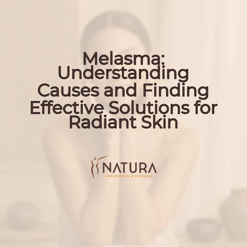 A woman gently touches her face, highlighting her naturally glowing skin, in a spa-like setting. The background is softly blurred, focusing on her serene expression and the warm, soft hues of the environment. The image evokes a feeling of luxurious tranquility.