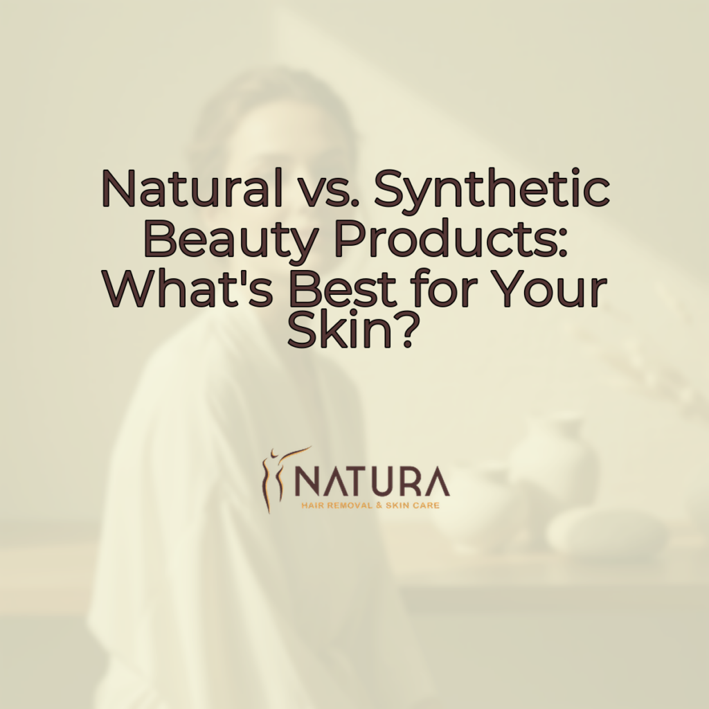 A serene female model with natural glowing skin, showcasing a luxurious natural skincare aesthetic. The image features a warm beige, cream, and soft brown palette, conveying a spa-like and trustworthy brand mood.
