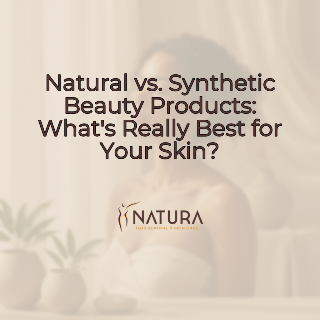 A woman with radiant, clear skin gracefully applies a natural beauty product, her profile bathed in the soft glow of natural light. The serene ambiance, enriched by a muted brown and tan color palette, emanates a spa-like tranquility. The scene, captured with a shallow depth of field, artfully blurs the background, ensuring the woman remains the focal point, embodying a vision of natural elegance and wellness.