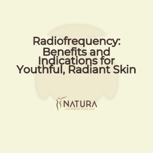 A soft, warm, natural background for skincare promotion, featuring a woman with short hair and minimalist style, glowing skin, relaxed pose, and confident smile.