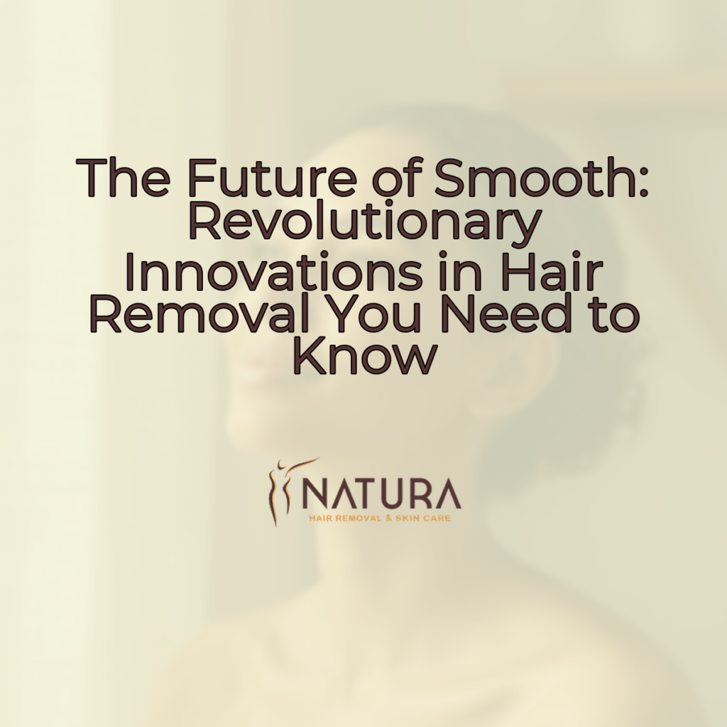 A serene, spa-like image with a focus on natural skincare and a warm, inviting aesthetic. The background features a soft, blurred glow, enhancing the feeling of tranquility and luxury. A diverse woman with glowing, natural skin is in a relaxed pose.