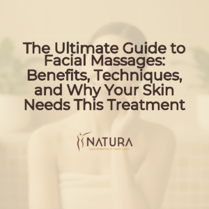 A serene female model with glowing skin in a warm, natural spa setting, evoking luxury and wellness.