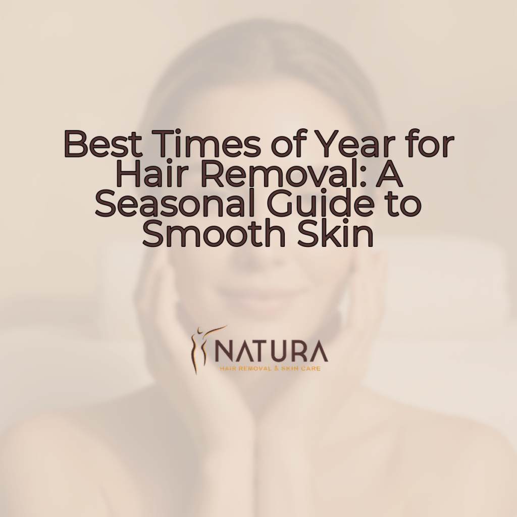 A serene, warm beige and cream background with a blurred, soft-focused hint of a spa-like setting.