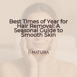 A serene, warm beige and cream background with a blurred, soft-focused hint of a spa-like setting.