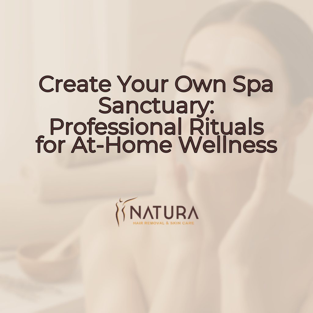 A serene spa scene with soft, warm tones, suggesting luxury and natural wellness.