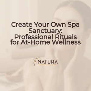 A serene spa scene with soft, warm tones, suggesting luxury and natural wellness.
