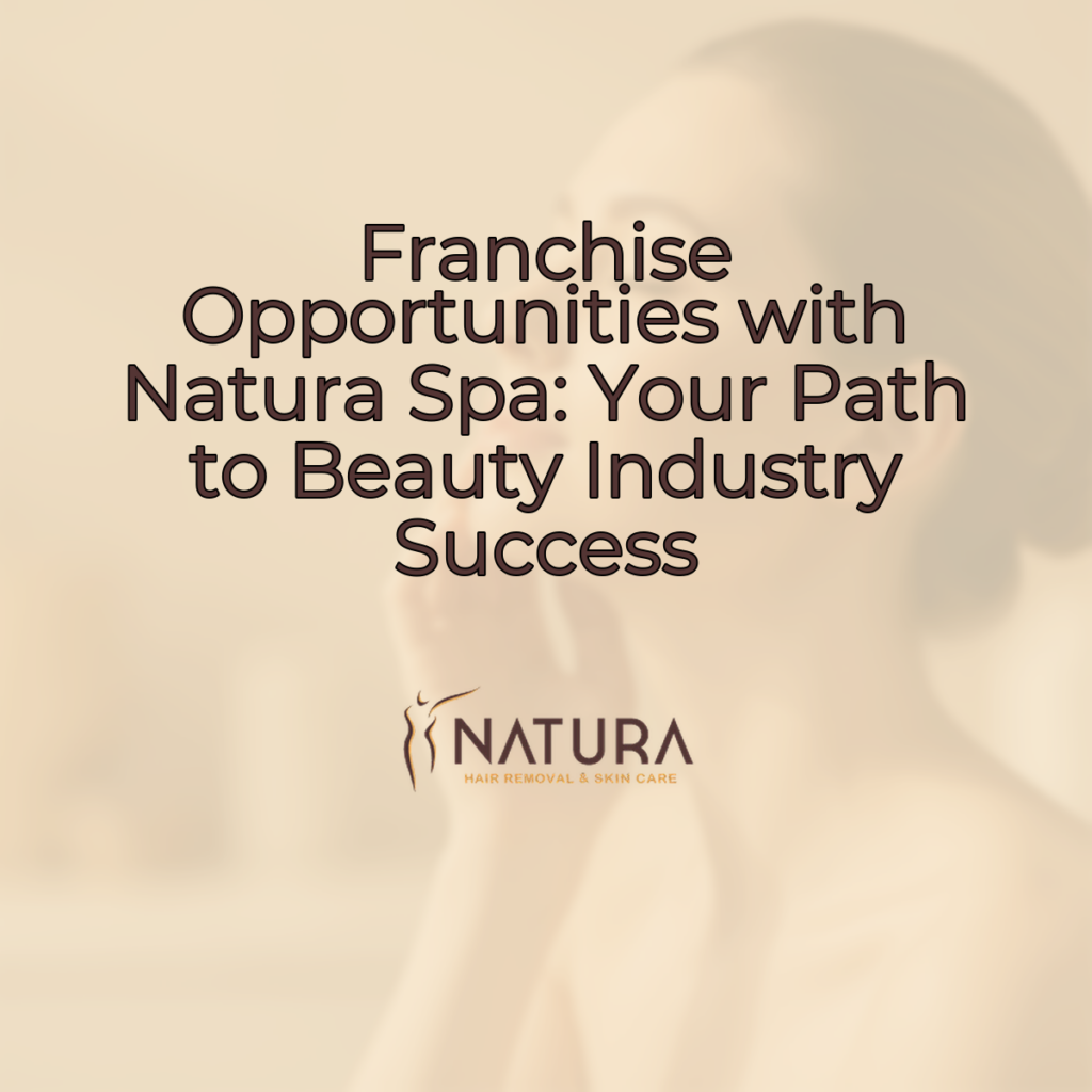 A professional skincare promotional background with a serene female model, natural glowing skin, and a soft, warm aesthetic.