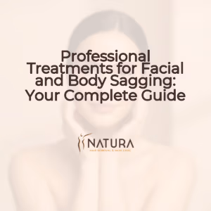 A woman with glowing skin touching her face, surrounded by warm, soft tones, representing luxury and natural wellness.