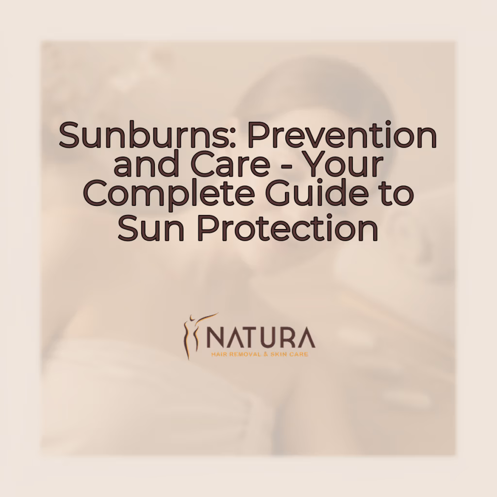 A woman with glowing skin, in a relaxed spa pose, touches her face with a genuine confident smile. Soft diffused lighting illuminates the scene. The blurred background features warm beige, cream, and soft brown tones, creating an atmosphere of luxury and natural wellness.