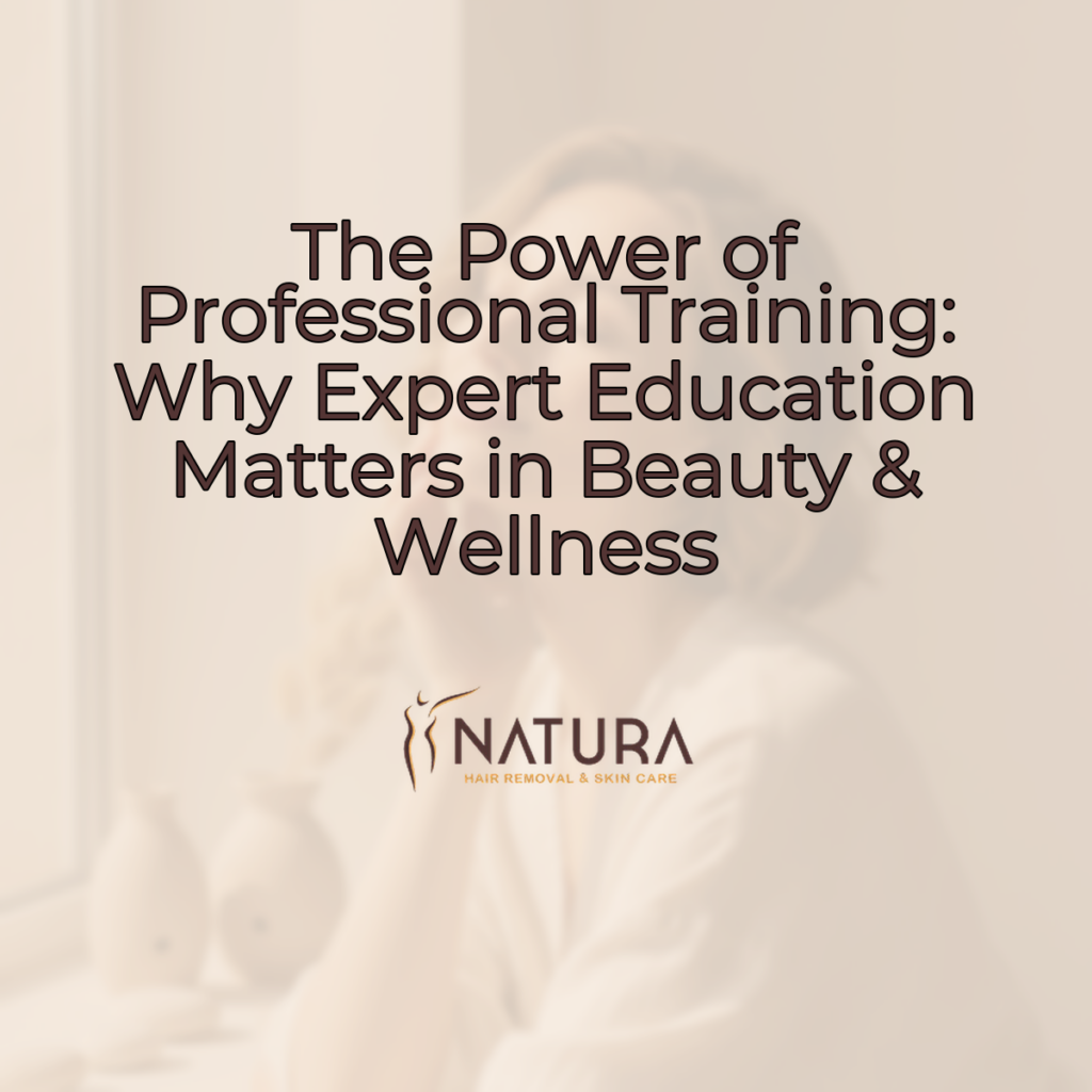 A woman with short hair, minimalist style, natural glowing skin, relaxed pose touching her face, and a genuine confident smile. The background is slightly blurred with soft diffused lighting.