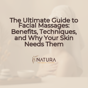 A woman with radiant skin in a spa setting, embodying a luxurious and natural aesthetic.