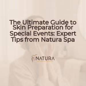 A woman with glowing skin, in a relaxed pose with a contemplative gaze and genuine smile.