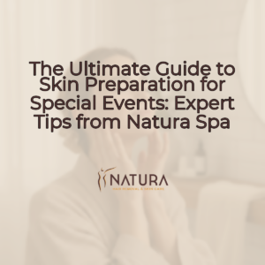 A woman with glowing skin, in a relaxed pose with a contemplative gaze and genuine smile.