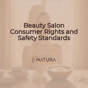 A serene, luxurious spa setting with warm beige, cream, and soft brown tones, highlighting natural beauty and relaxation.