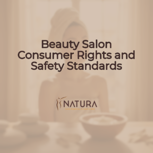 A serene, luxurious spa setting with warm beige, cream, and soft brown tones, highlighting natural beauty and relaxation.