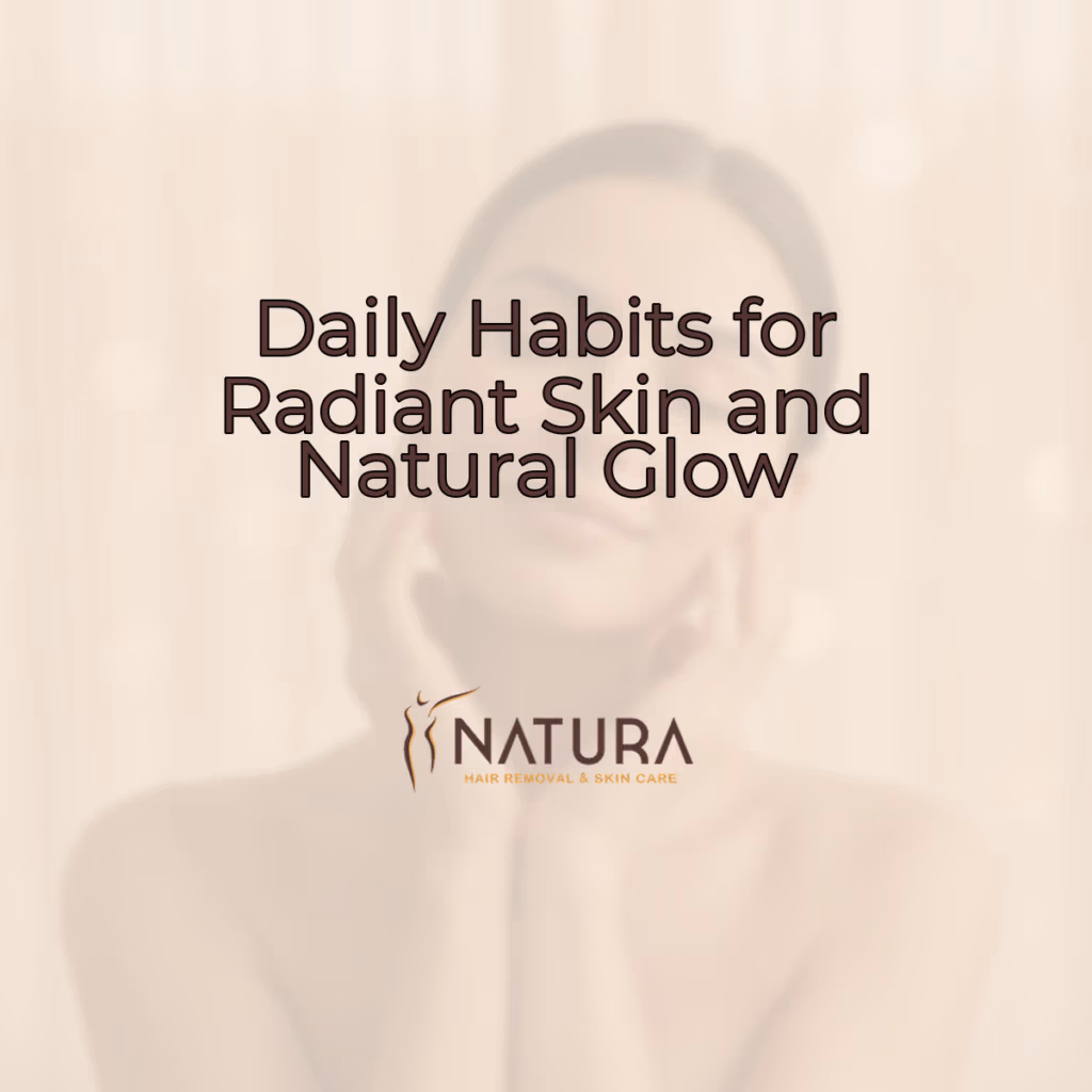 A serene, warm aesthetic with gentle curves and natural light, perfect for skincare branding.