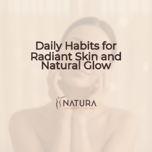 A serene, warm aesthetic with gentle curves and natural light, perfect for skincare branding.