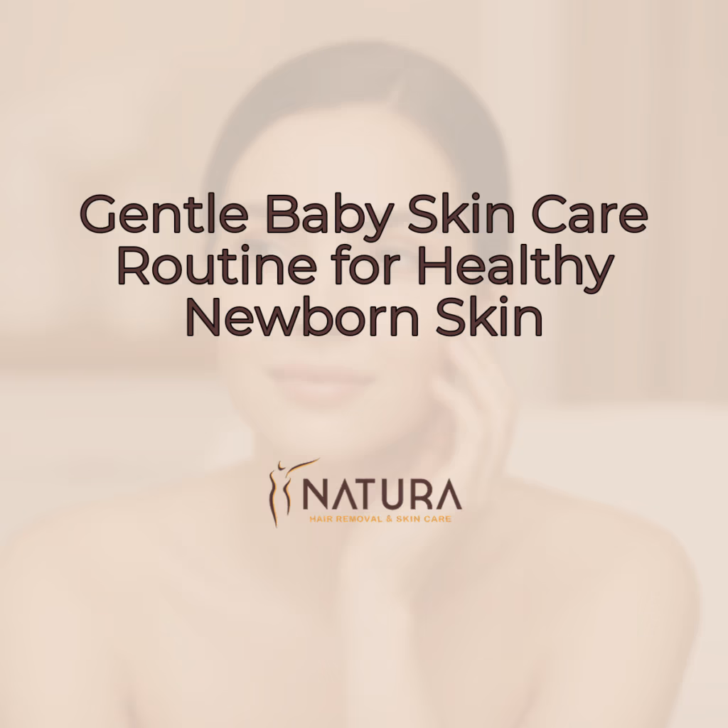 A warm beige/cream/soft brown palette with a contemplative model with natural glowing skin.