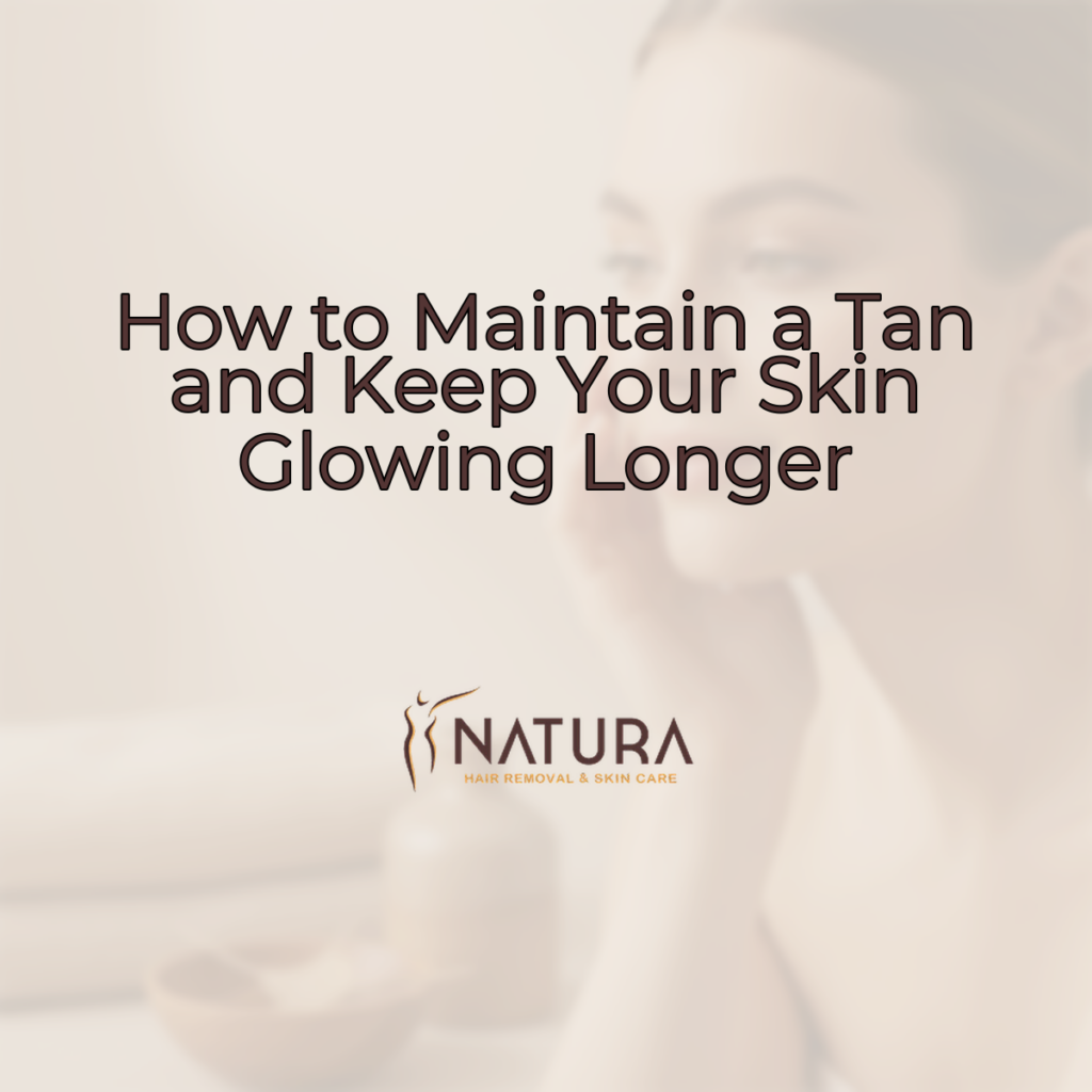 Warm beige, cream, and soft brown tones with a gentle, diffused glow for a spa-like feel.