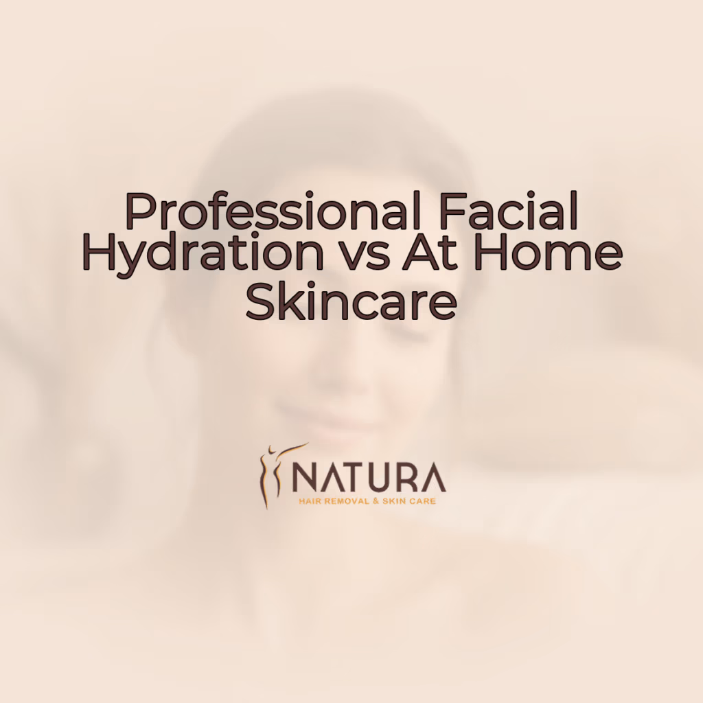 A serene female model with natural glowing skin, relaxed, eyes closed, touching her face, exuding a confident smile. The scene is bathed in soft diffused lighting with a blurred background, embodying a luxurious and spa-like natural aesthetic.