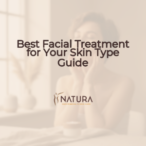A serene, spa-like image with soft textures and tranquil ambiance, perfect for a skincare brand. The background shows hints of warm wood or stone, complemented by plush cream towels or natural botanical elements. The setting evokes a sense of calm and luxury, with ample space for text overlay.