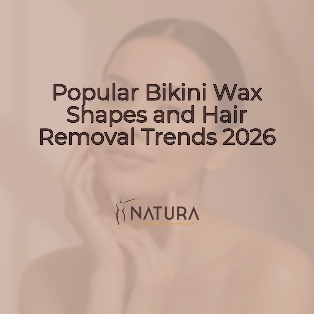 Soft warm skincare promotion background with a smiling model.