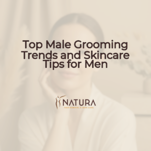 A woman with glowing skin applying a product, representing natural, luxurious skincare.
