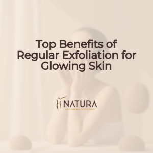 A serene, natural-toned image background for skincare promotion.