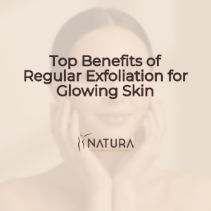 A warm beige and cream background representing a natural and luxurious spa setting for skincare promotion.